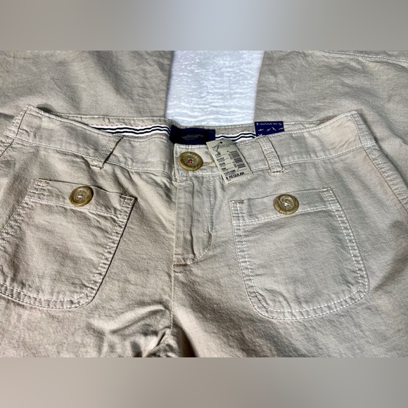 NWT AE Patch Pocket Wide Leg Pants 8 - Picture 10 of 11